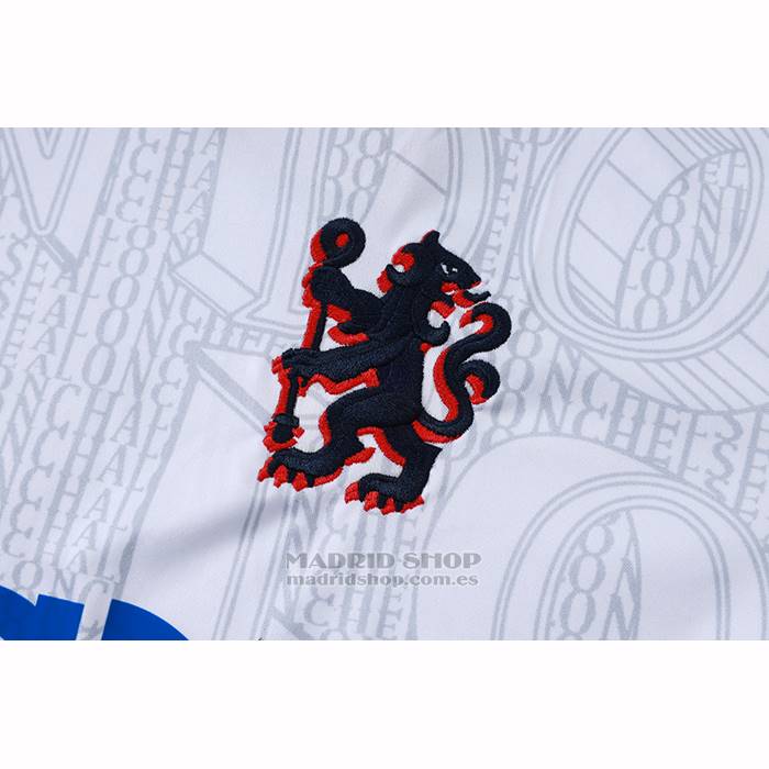 Chandal del Chelsea Manga Corta 2025-2026 Blanco - Pantalon Corto